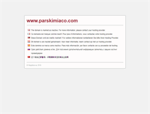 Tablet Screenshot of parskimiaco.com